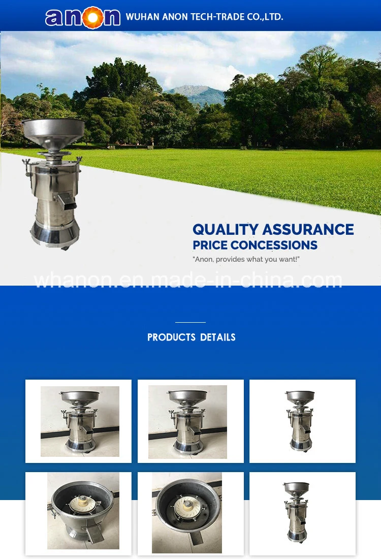 Anon Nut Paste/Cashew Sauce Grinder Machine, Colloid Mill Peanut Butter Making Machine