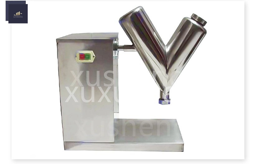 V-5 V Cone Type Dry Powder Blender Mixer Machine