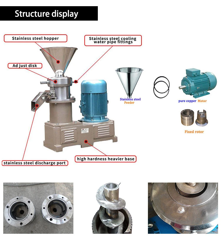 Commercial Sale Sesame Sauce Grinding Making Machine Nut Groundnut Peanut Butter Grinder From Camy