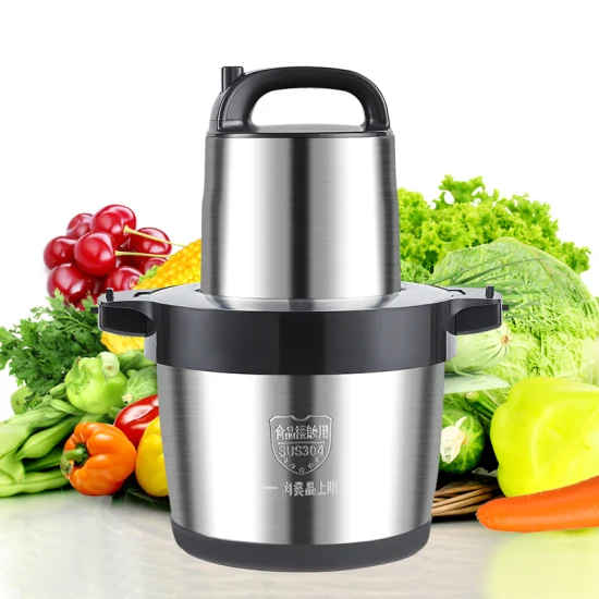 Universal Factory Electricvegetable Chopper Automático 6 Litros Procesador Comercial Good Cook Picadora de carne